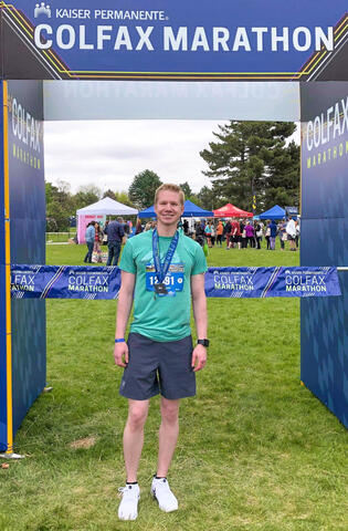 Running the Colfax Marathon