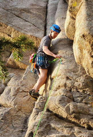 Climbing in Boulder, CO